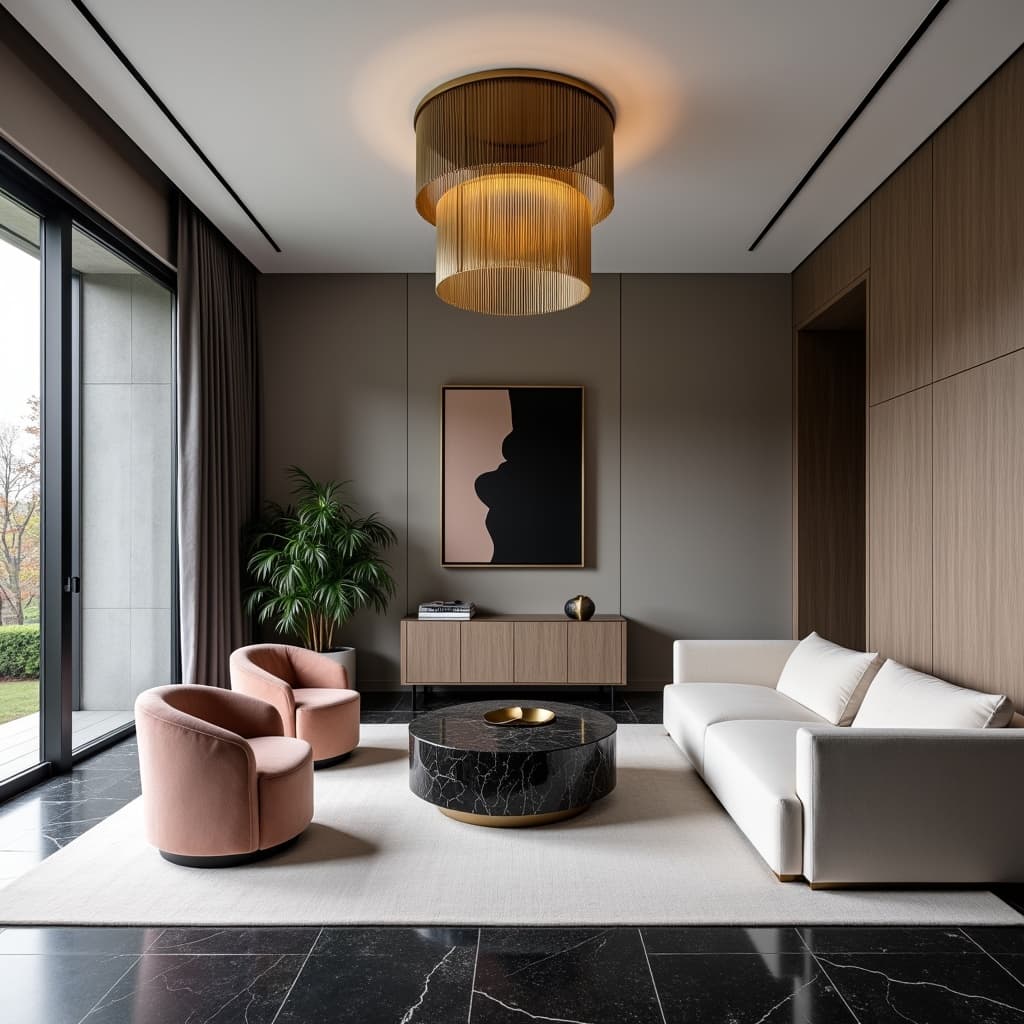 Modern Villa Living Room