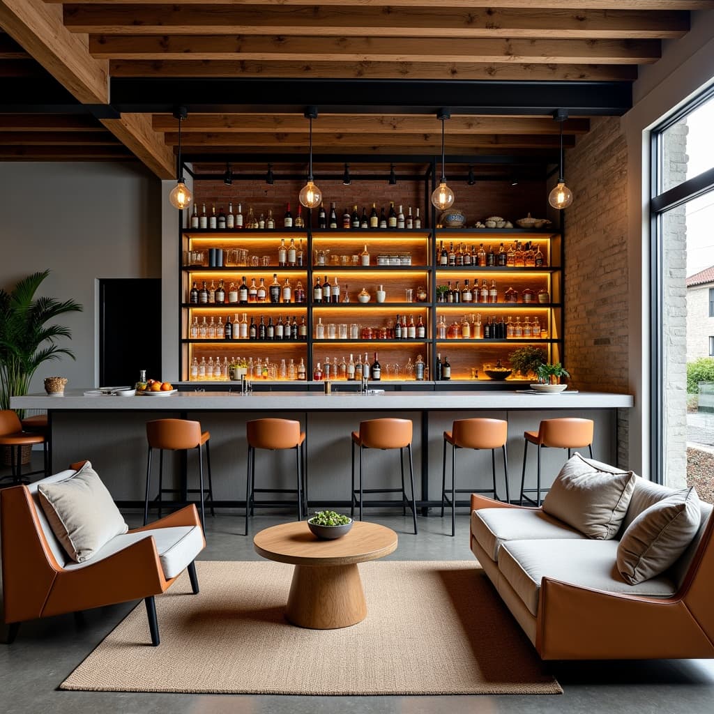 Restaurant interior top right